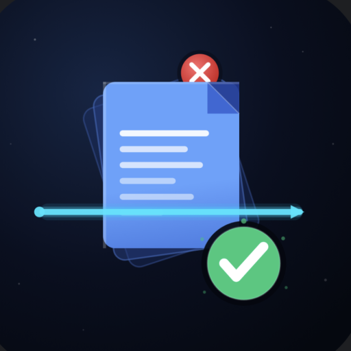Dedup app icon