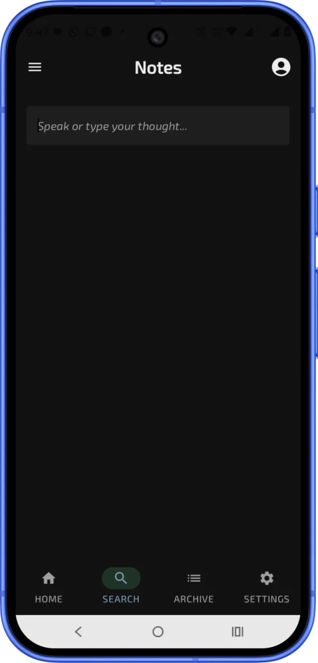 Notes app screenshot 3